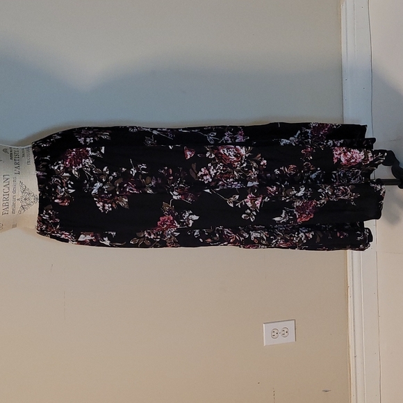 Eclipse Floor Length Floral Skirt Women's Size Medium - Picture 4 of 5